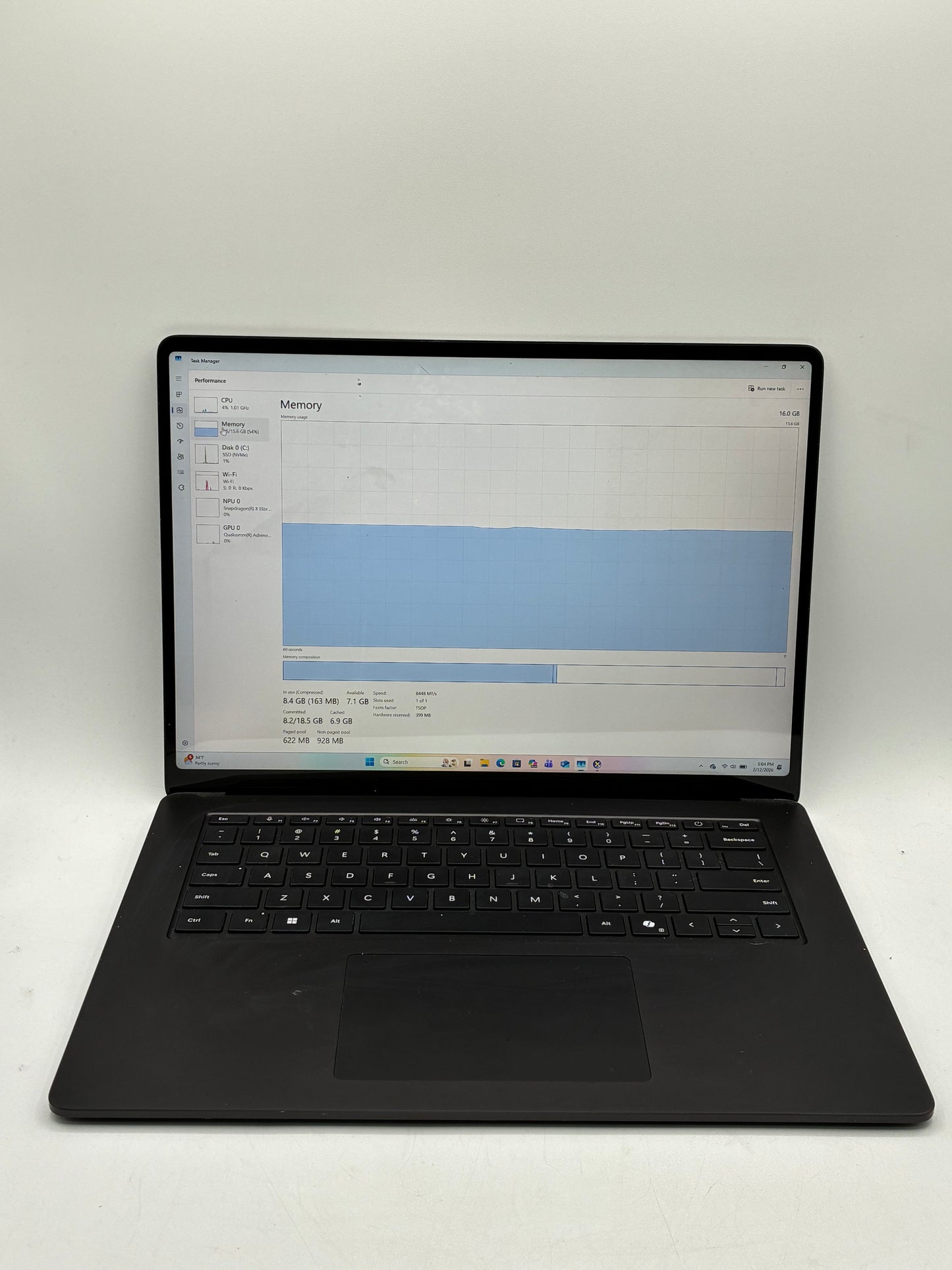 Microsoft Surface Laptop 7 CoPilot Snapdragon X Elite 16GB 512GB