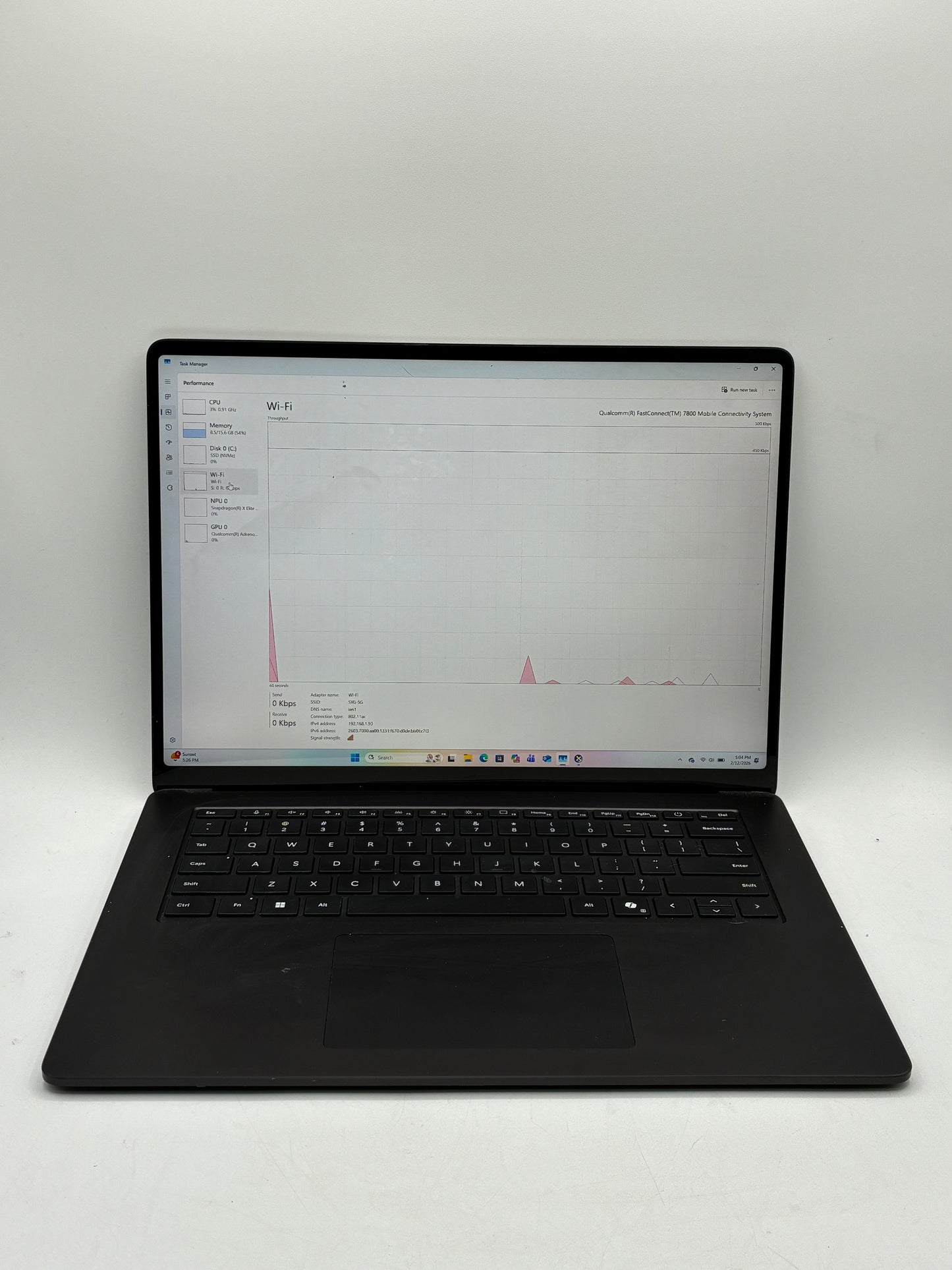 Microsoft Surface Laptop 7 CoPilot Snapdragon X Elite 16GB 512GB