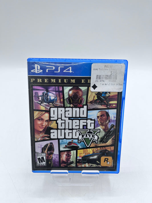 Playstation 4 Grand Theft Auto V Video Game