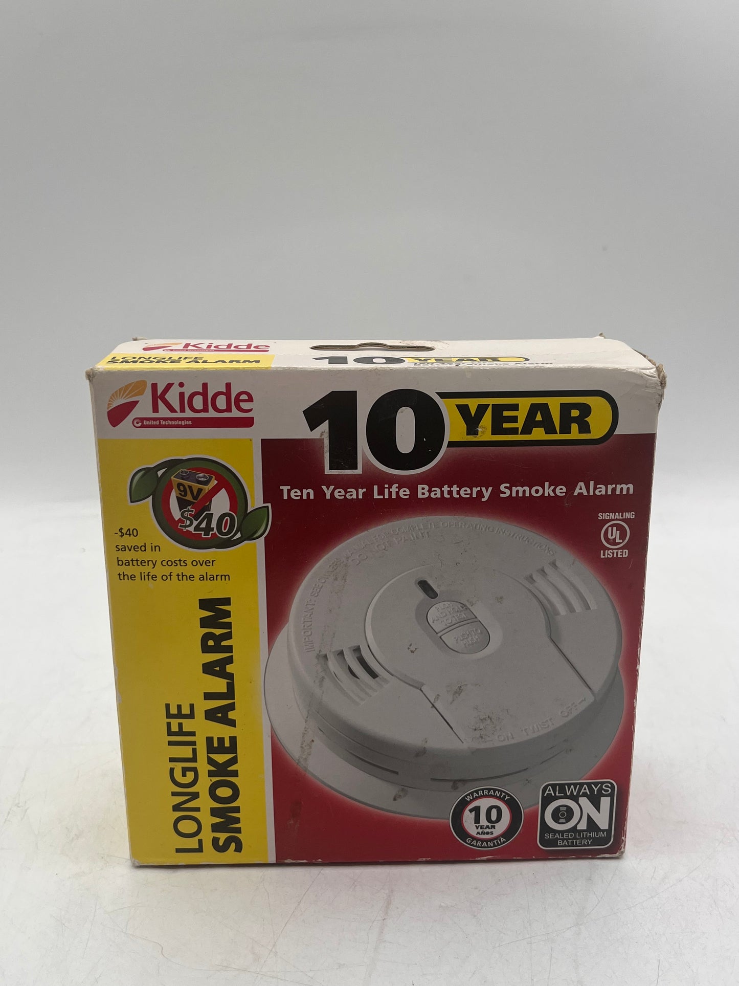 KIDDE Detect Smoke Alarm Model i9010 - White