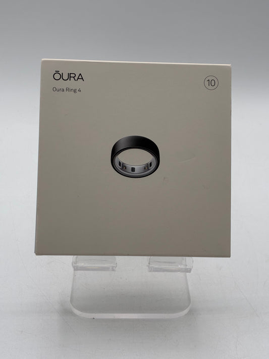 Oura Ring 4 Stealth Size 10 Smart Ring Sleep Tracking Wearable