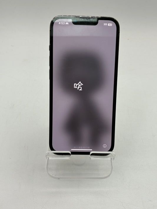 Parts Only Unlocked Apple iPhone 13 Pro 128GB 6.1” Graphite A2483 CRACKED BACK