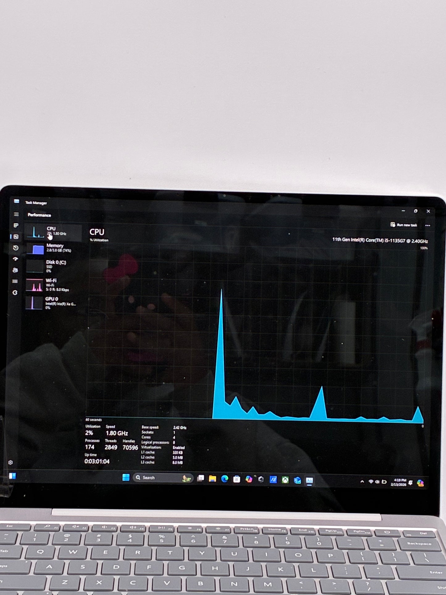 Microsoft Surface Go 2 - 13-inch Core i5 128GB 4GB RAM