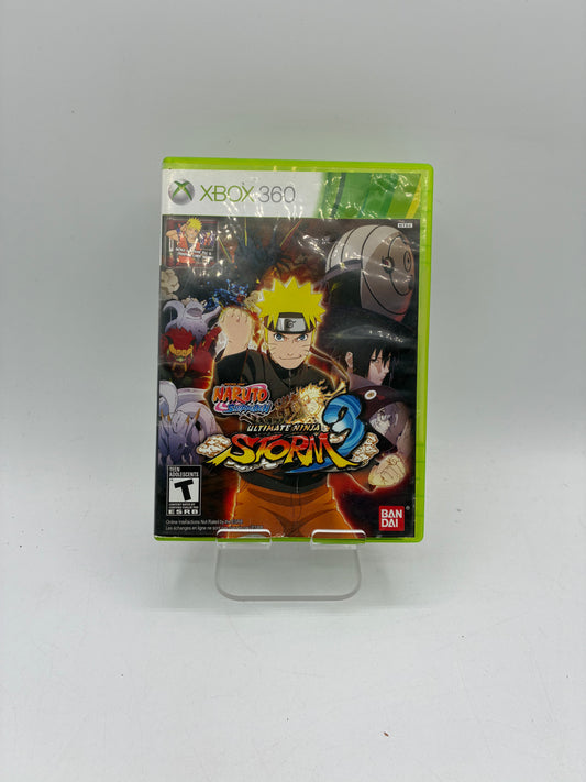 Xbox 360 Naruto Shippuden Ultimate Ninja Storm 3  - Free Shipping