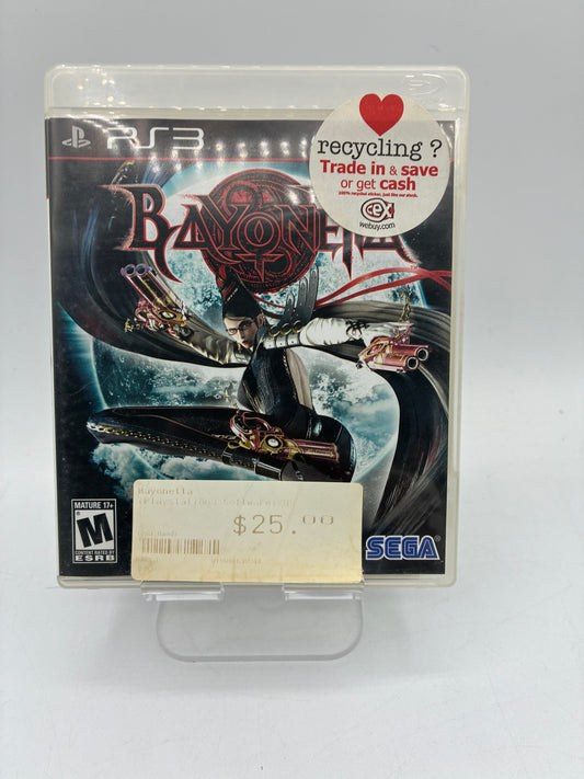 Bayonetta Sony PlayStation 3 Video Game - Free Shipping