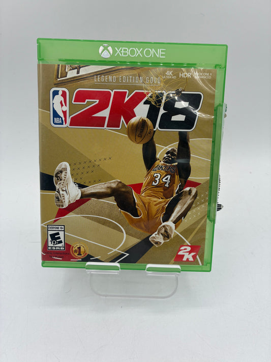 NBA 2K18 Legend Edition Gold Xbox One Video Game - Free Shipping
