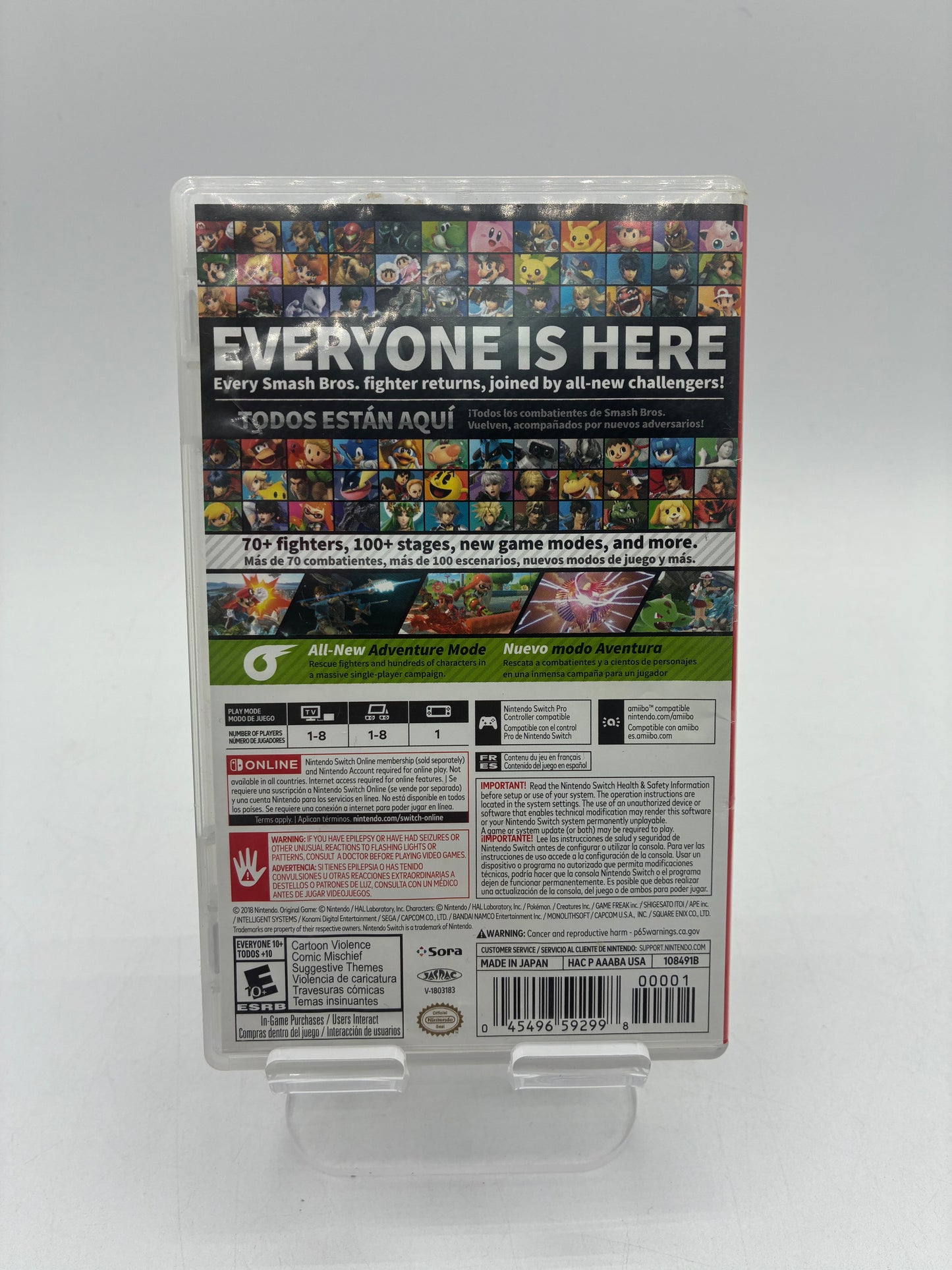 Nintendo Switch Super Smash Bros. Ultimate Video Game - Free Shipping!
