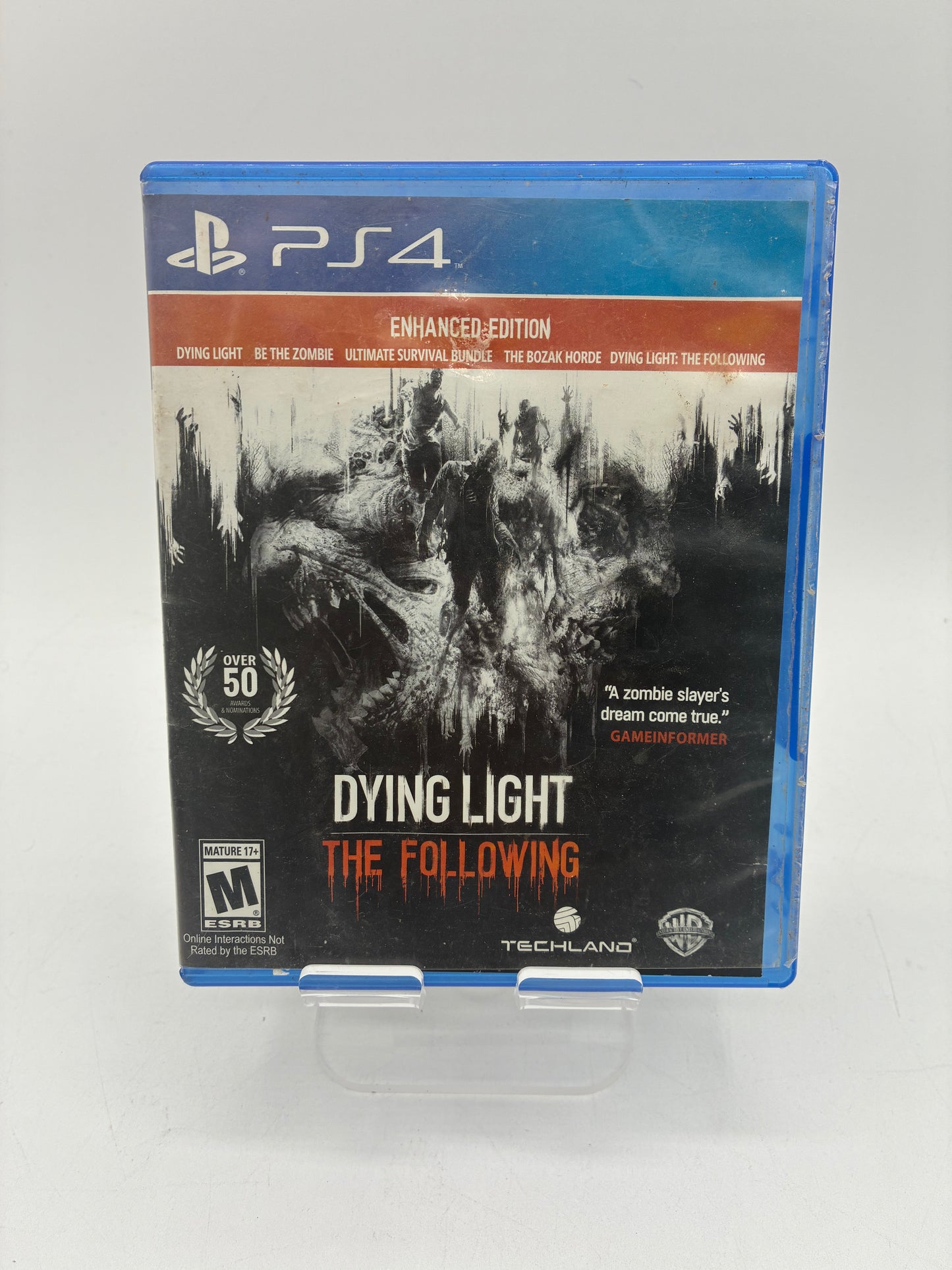 PS4 Dying Light The Following Enhanced Edition Video Game - Free Shipping