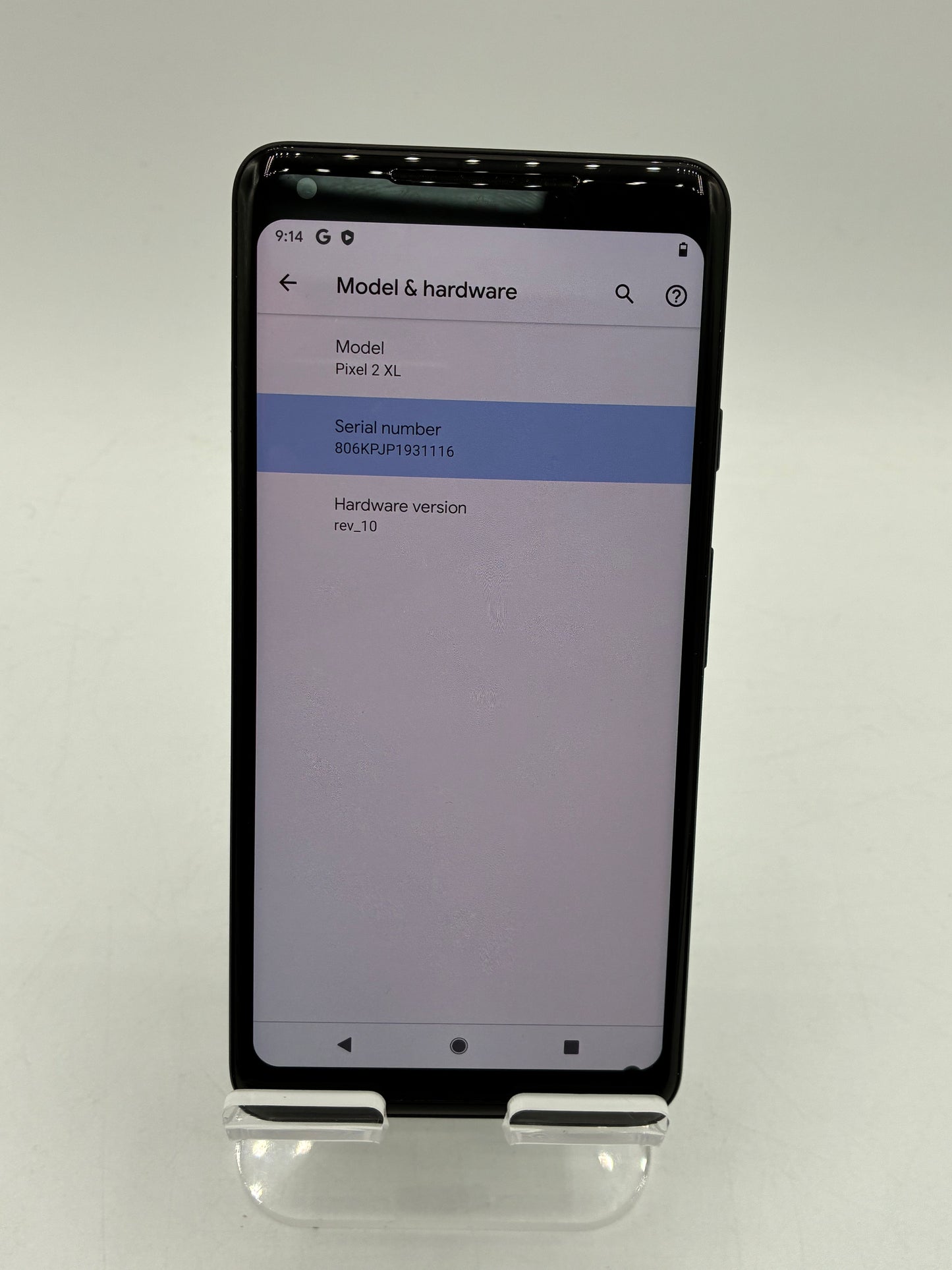 Google Pixel 2 XL 6 Inch 64GB Black Unlocked Excellent Condition