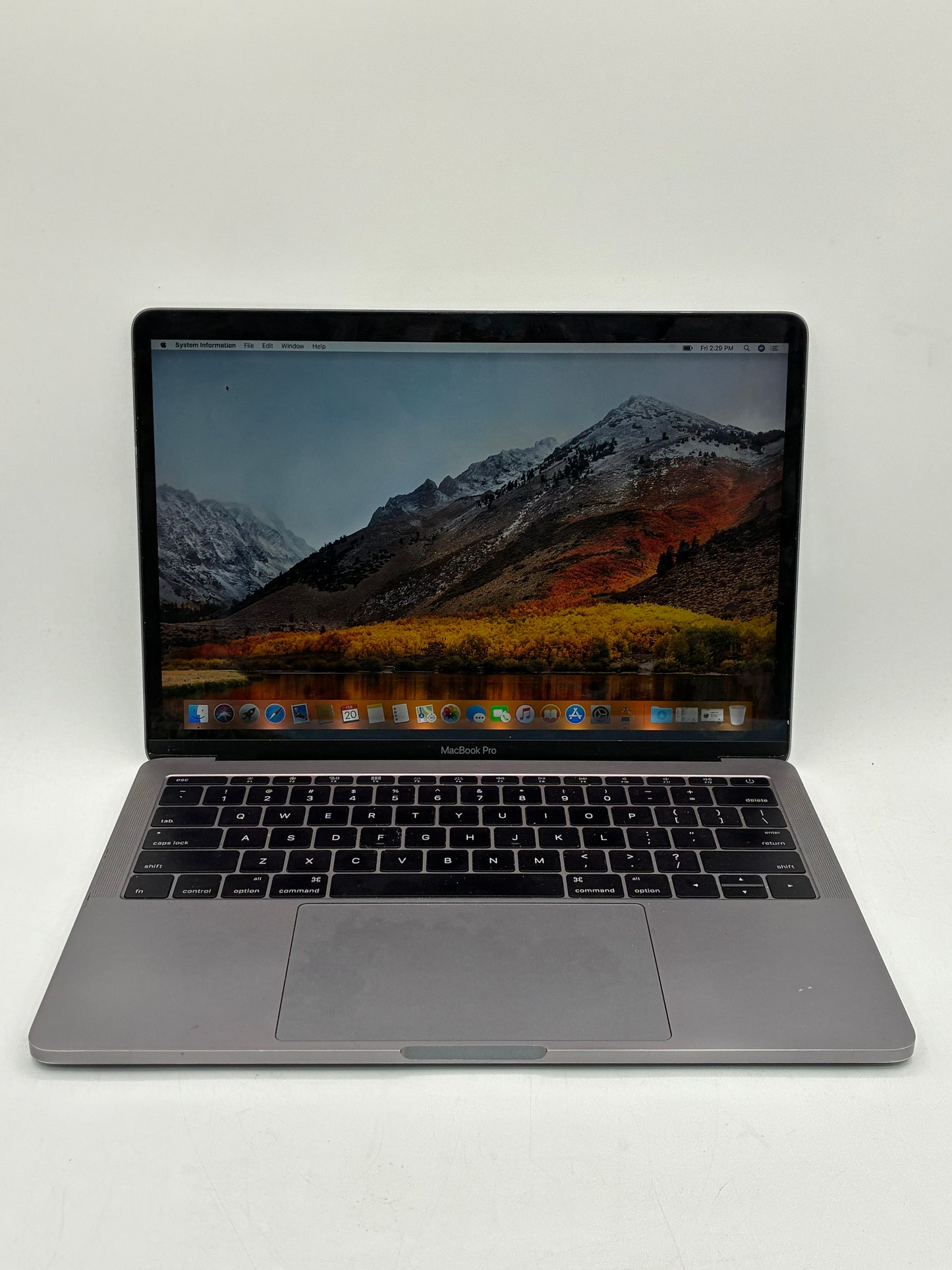 2016 Apple MacBook Pro 13" i5 2.3GHz 8GB 256GB A1708 (Two Thunderbolt 3 Ports) Space Gray