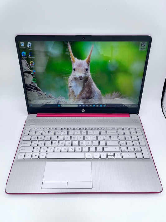 HP 15-dw0083wm Laptop Intel Pentium 4GB 128GB Red