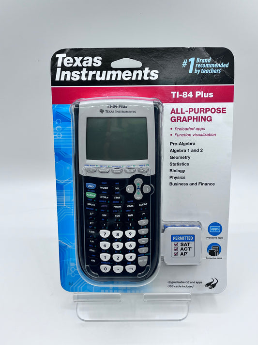 Texas Instruments Ti-84 Plus Calculator Black