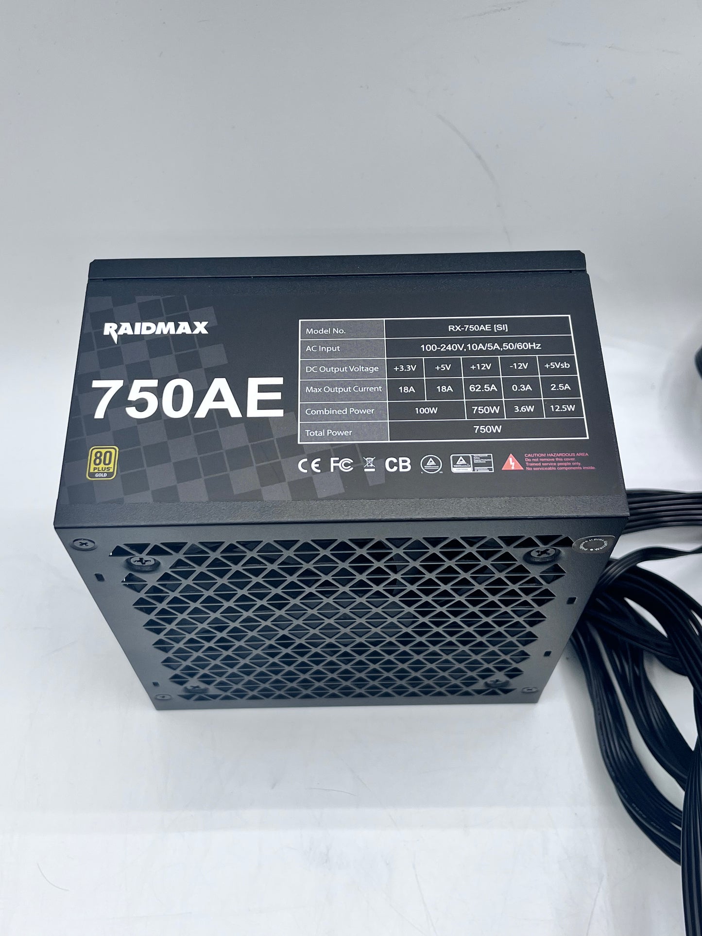Raidmax RX-750AE Power Supply 750W Black