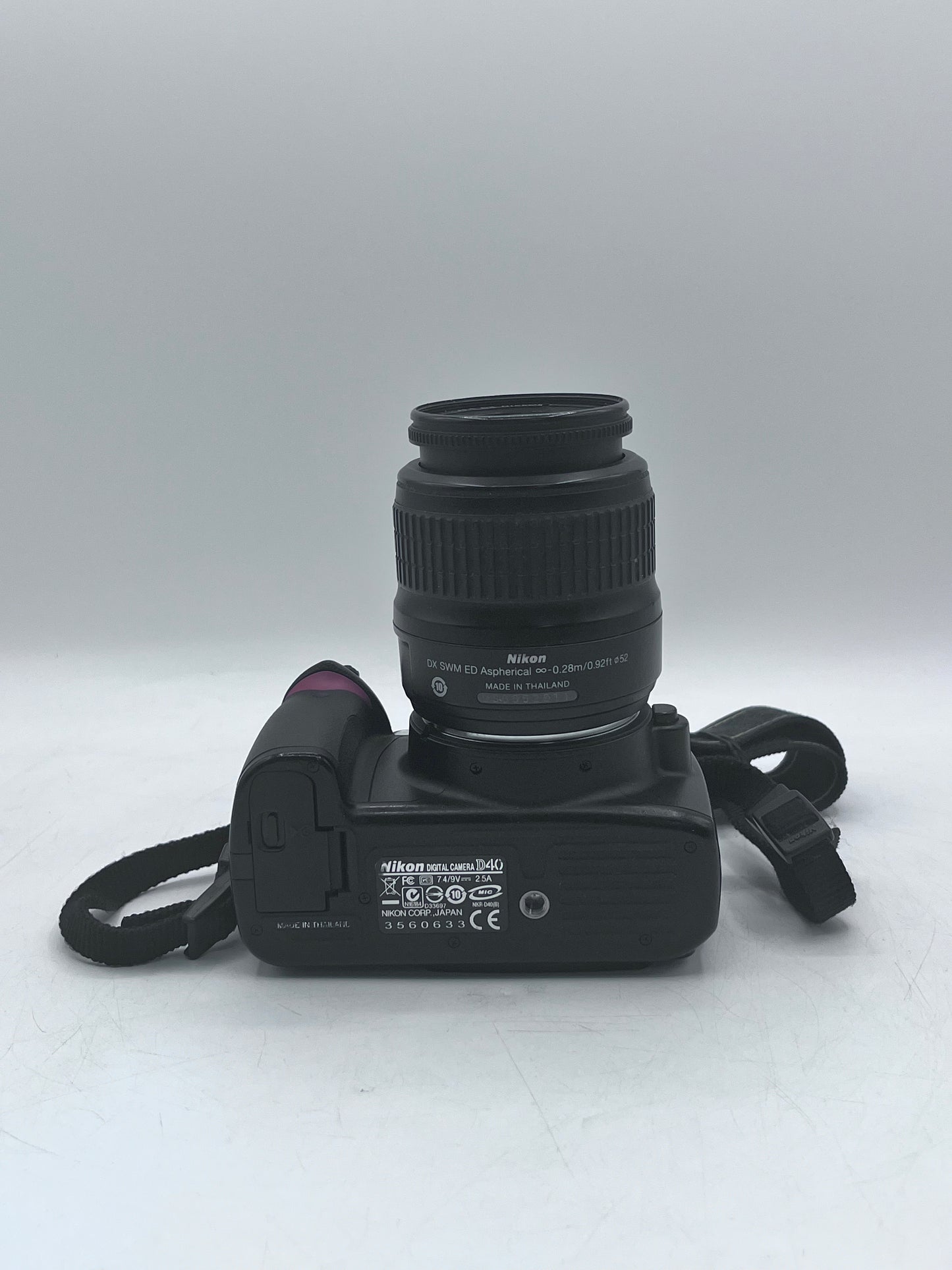 Nikon D40 Digital Camera with Canon EFS 18-55mm Lens - Used