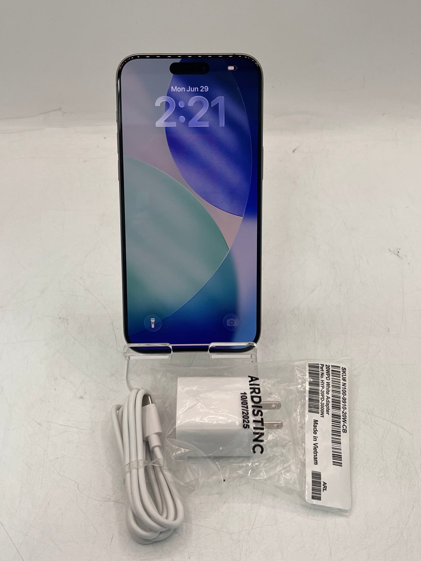 Unlocked  Apple iPhone 15 Pro Max MU683LL/A A2849 256GB White
