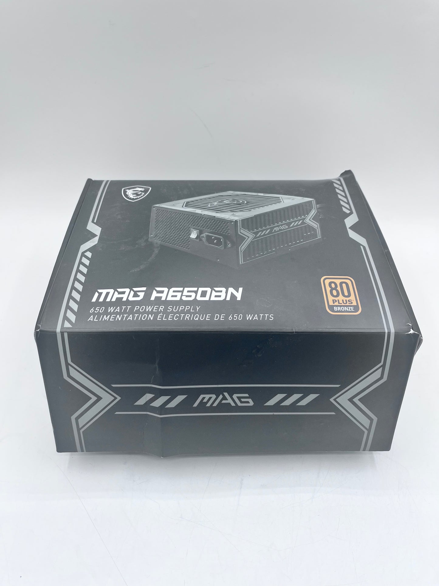 MSI MAG A650BN 650W ATX 80+ BRONZE Power Supply PSU