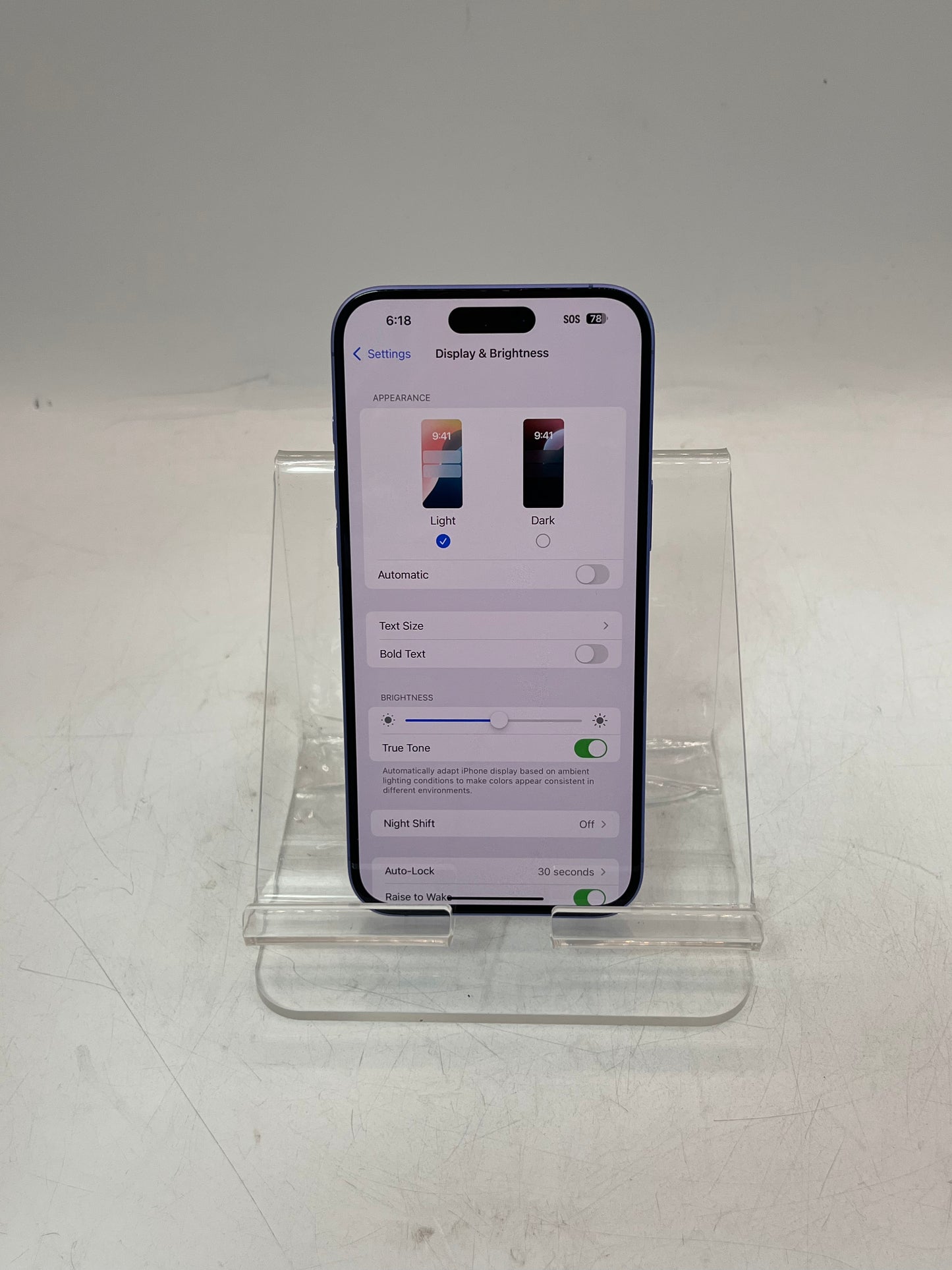 Unlocked Apple iPhone 16 Plus MXV33LL/A A3082 256GB Blue 92% BATT