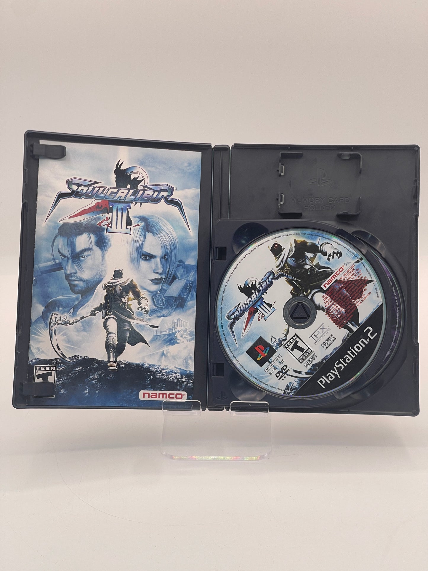 Soul Calibur III 3 (Sony PlayStation 2, PS2, 2005) With Manual
