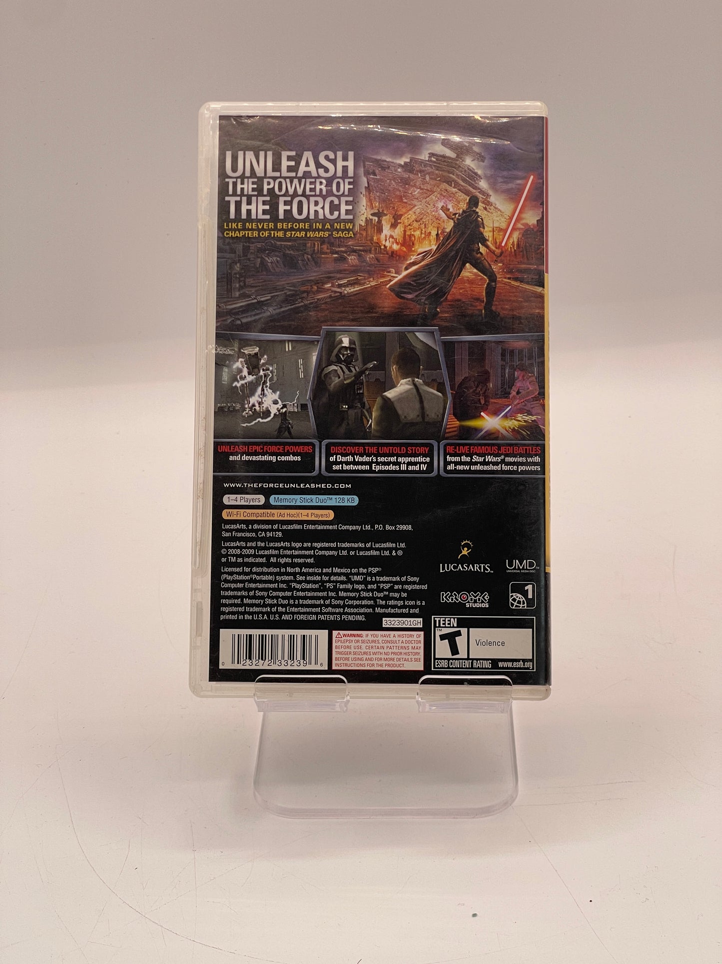 Star Wars The Force Unleashed - Sony Playstation Portable PSP