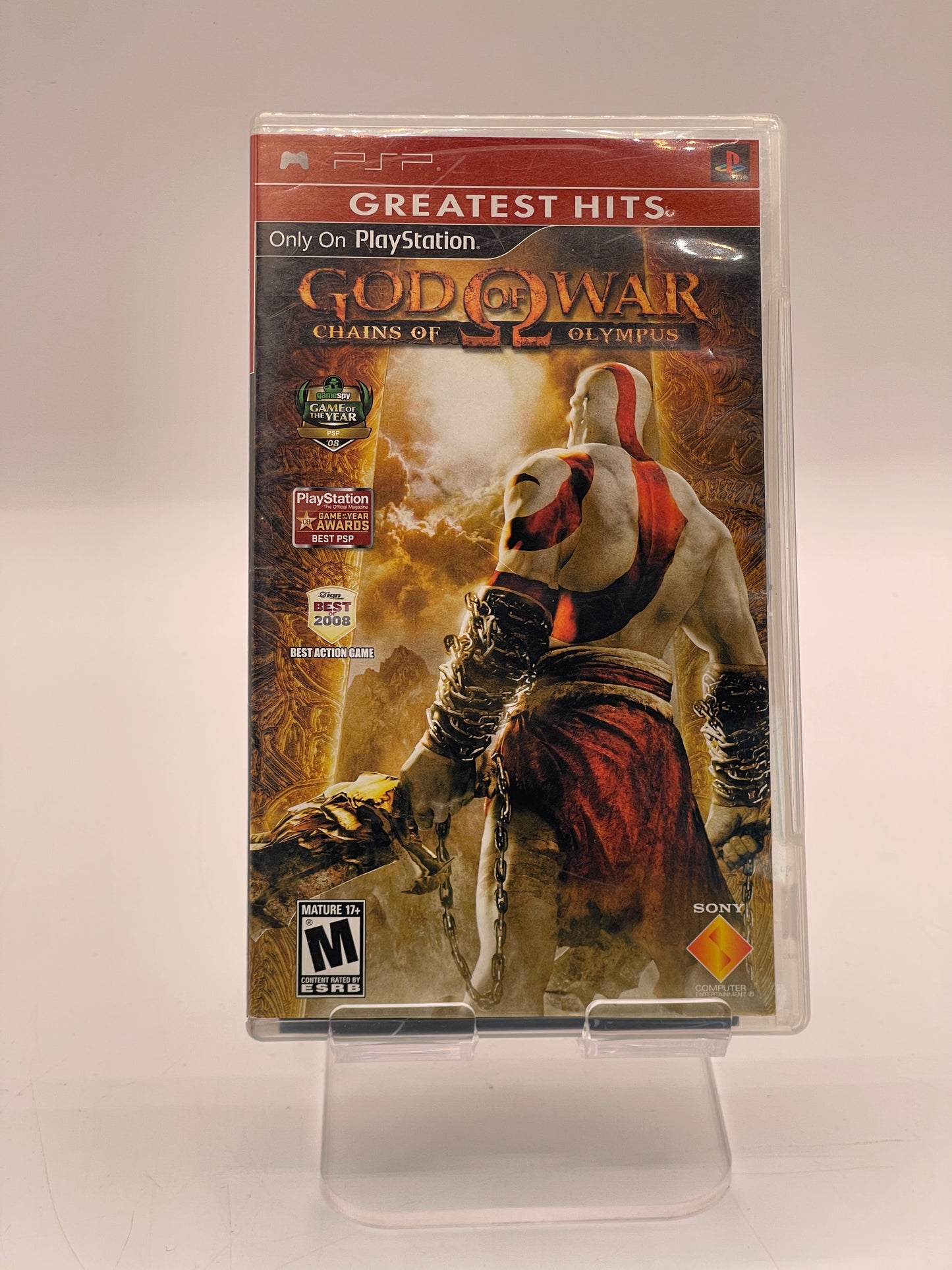 God of War Chains of Olympus (PSP, 2008) CIB *TESTED AND WORKING*