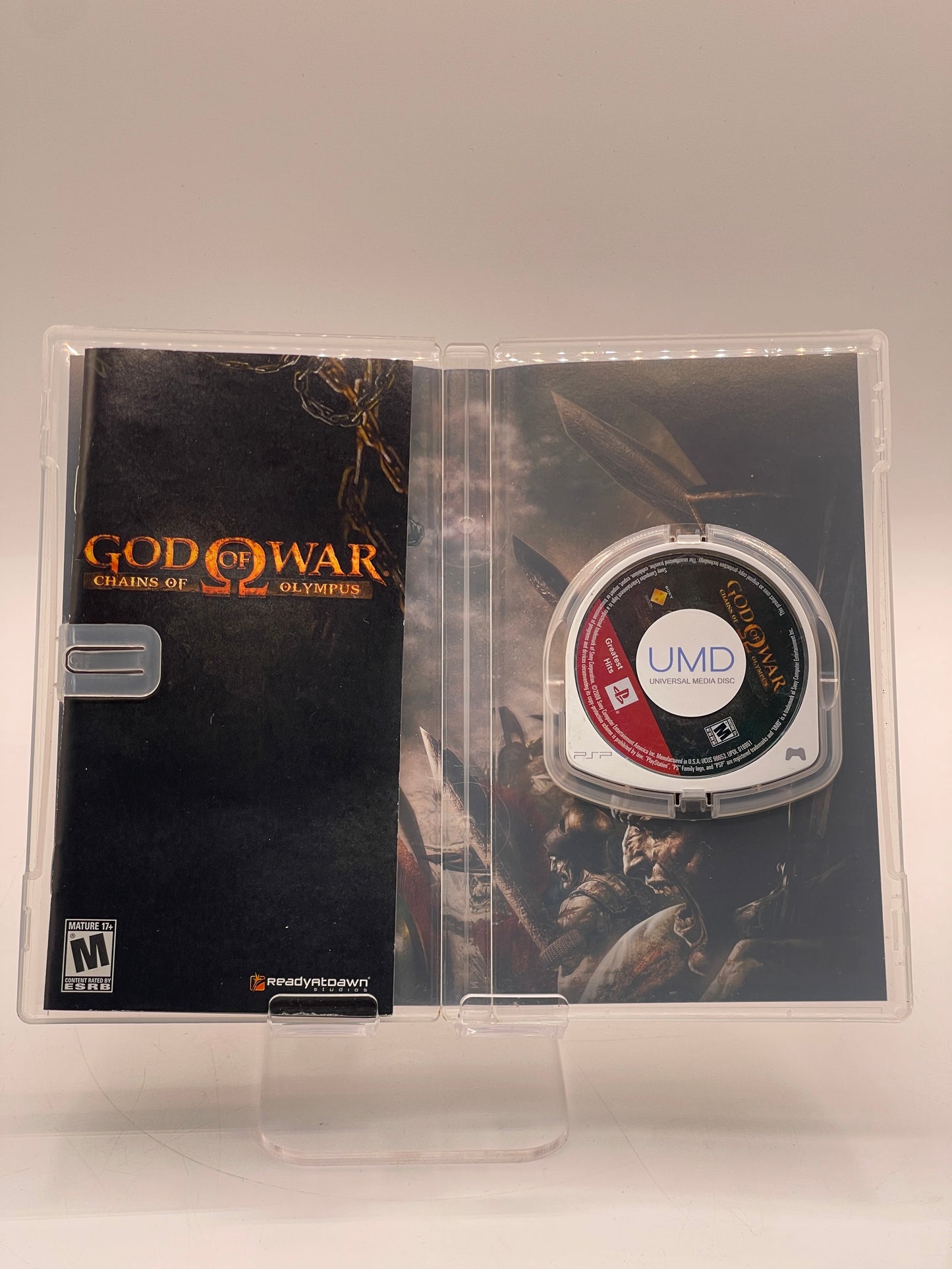 God of War Chains of Olympus (PSP, 2008) CIB *TESTED AND WORKING*