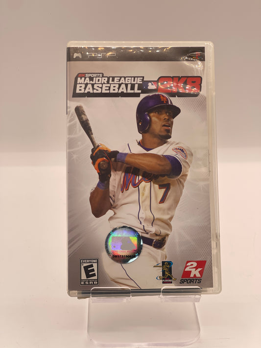 Major League Baseball 2K8 Sony PSP Complete Used