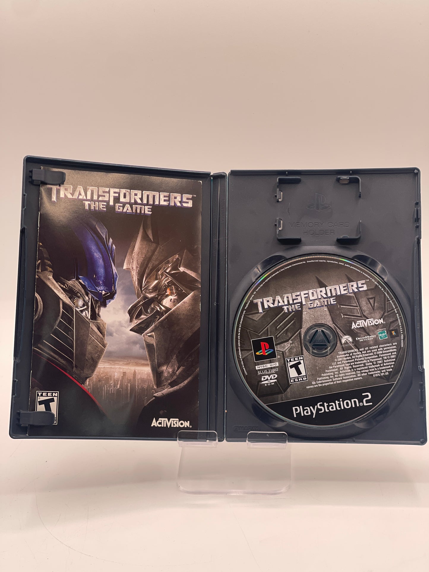 Transformers: The Game (Sony PlayStation 2, 2007) PS2 Complete