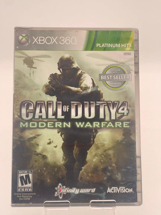 Call of Duty 4: Modern Warfare Platinum Hits (Microsoft Xbox 360) Tested