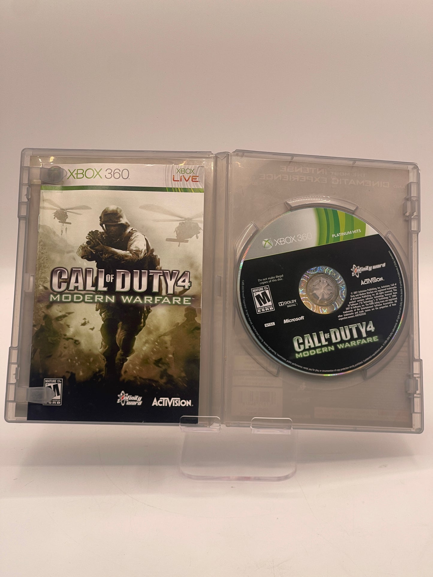 Call of Duty 4: Modern Warfare Platinum Hits (Microsoft Xbox 360) Tested
