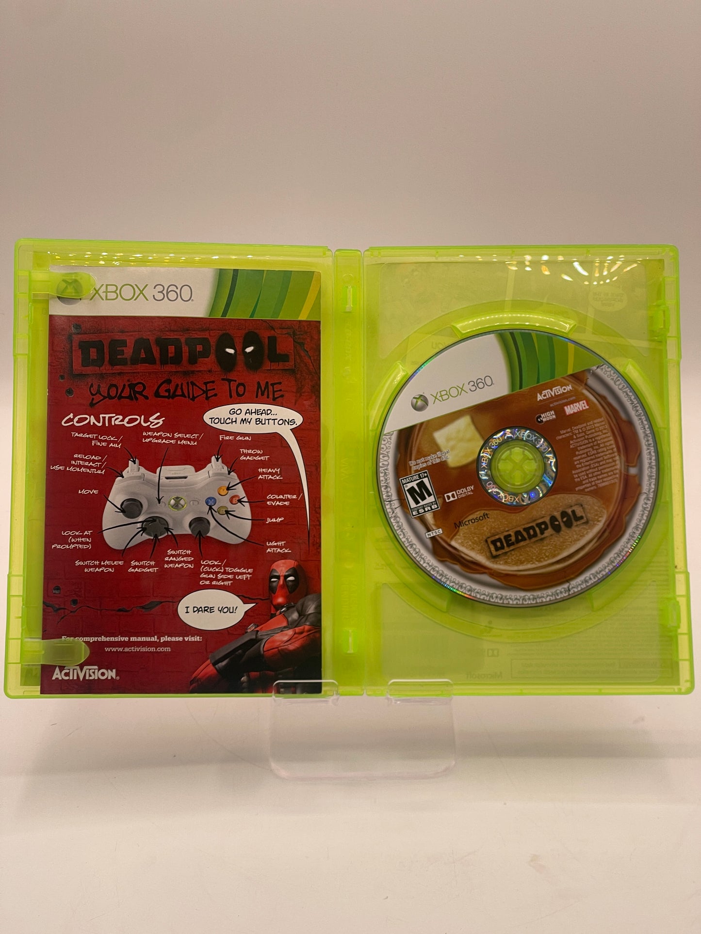 Deadpool Microsoft Xbox 360 (2013) Complete In Box with Manual Tested