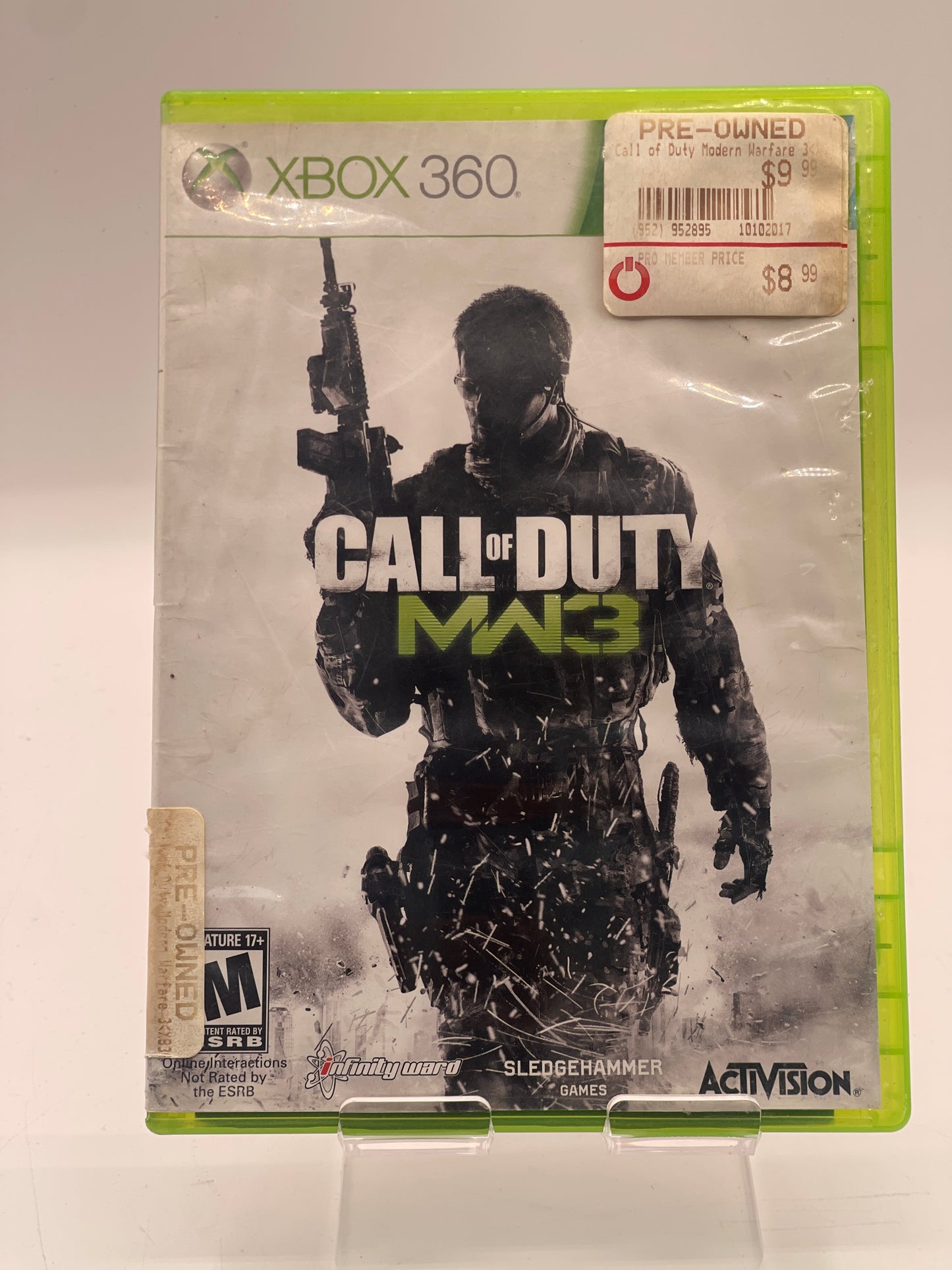 Call Of Duty Modern Warfare 3 ( Xbox 360, 2011) CIB
