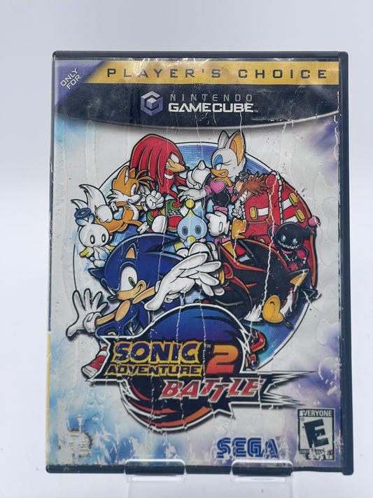 Sonic Adventure 2 Battle (Nintendo GameCube, 2004) No Manual - Tested