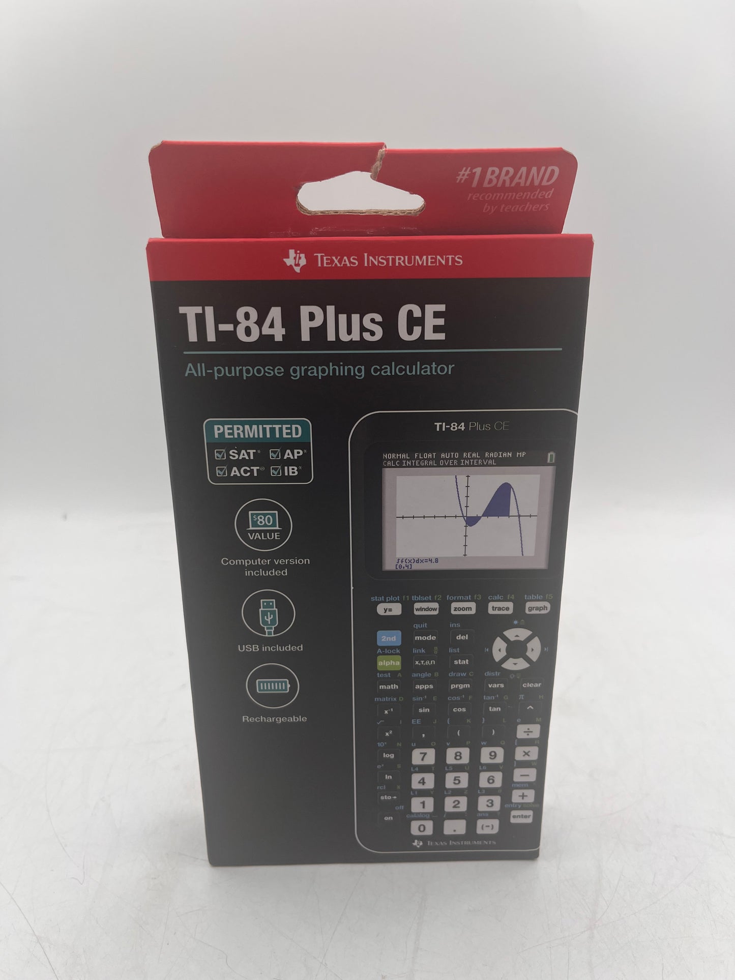Texas Instruments TI-84 Plus CE Python Graphing Calculator Black New