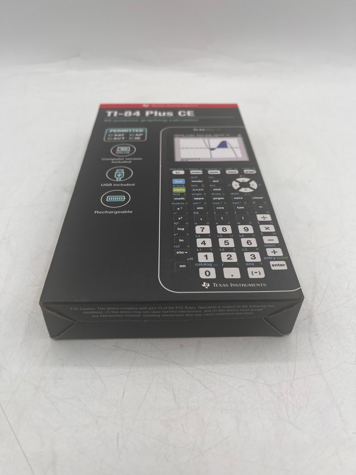 Texas Instruments TI-84 Plus CE Python Graphing Calculator Black New