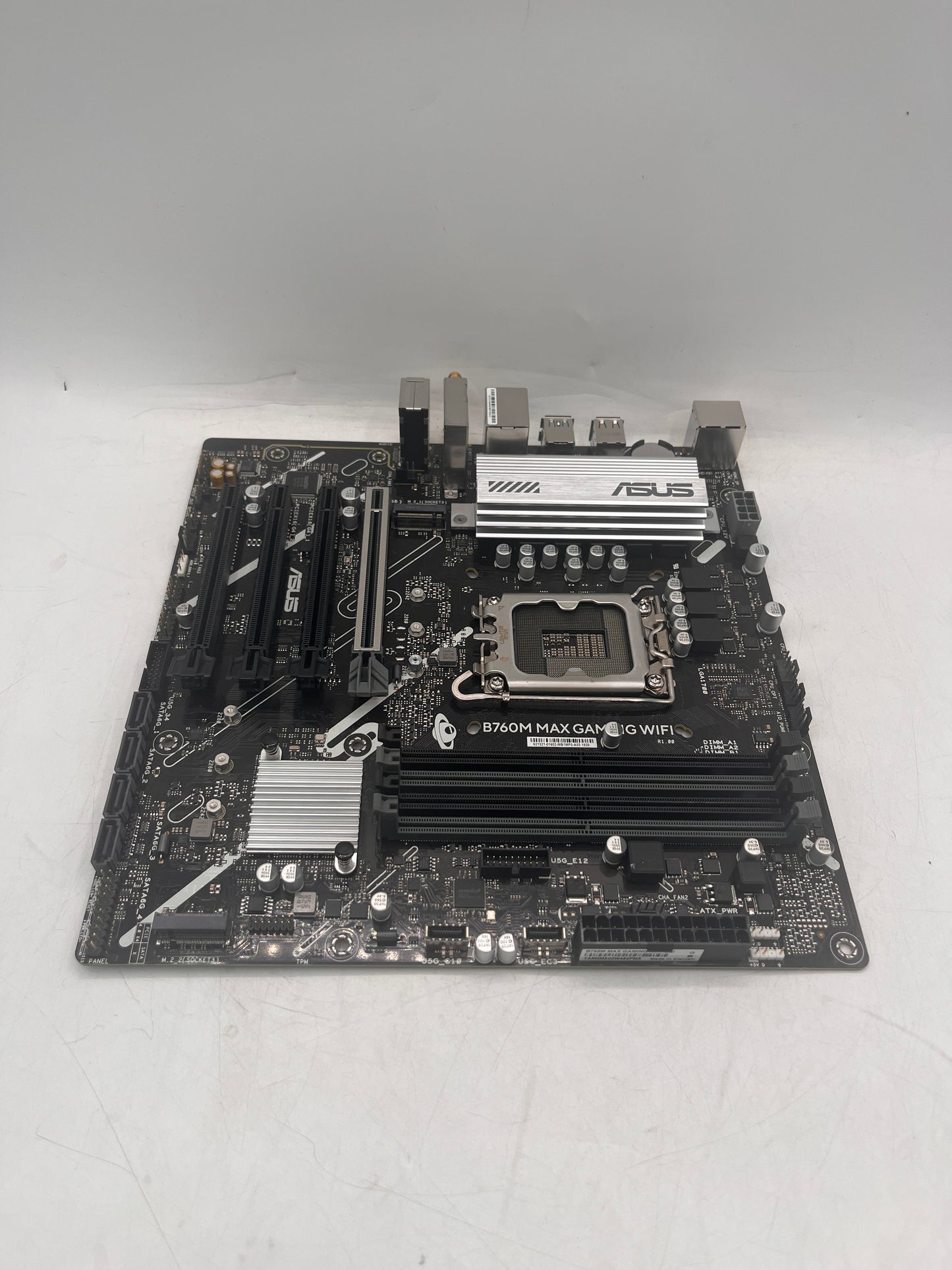 Asus ASUS B760M MAX GAMING WIFI MicroATX Intel LGA1700 DDR4 Motherboard