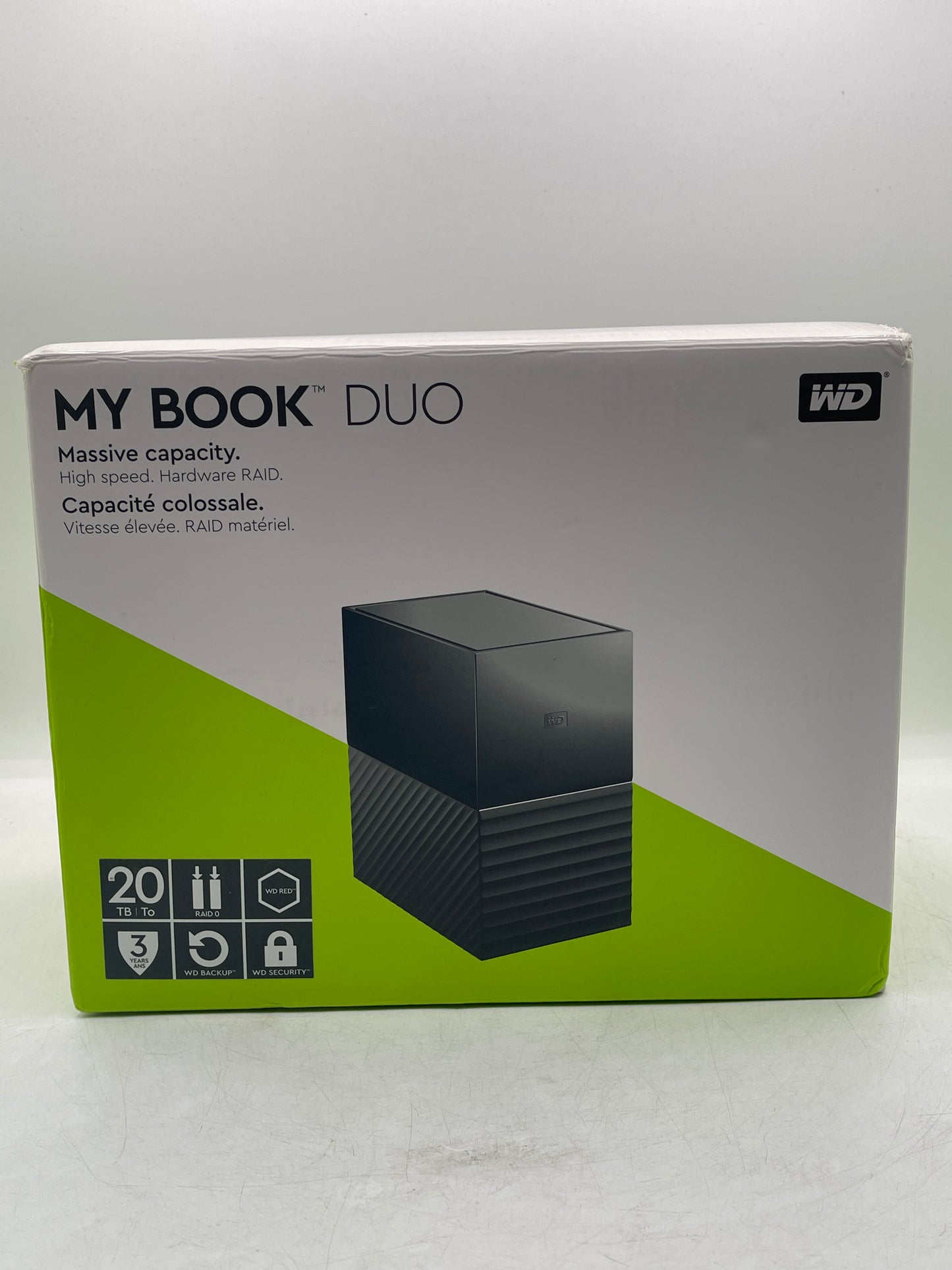 Sold Western Digital 20TB My Book Duo Desktop External Hard Drive