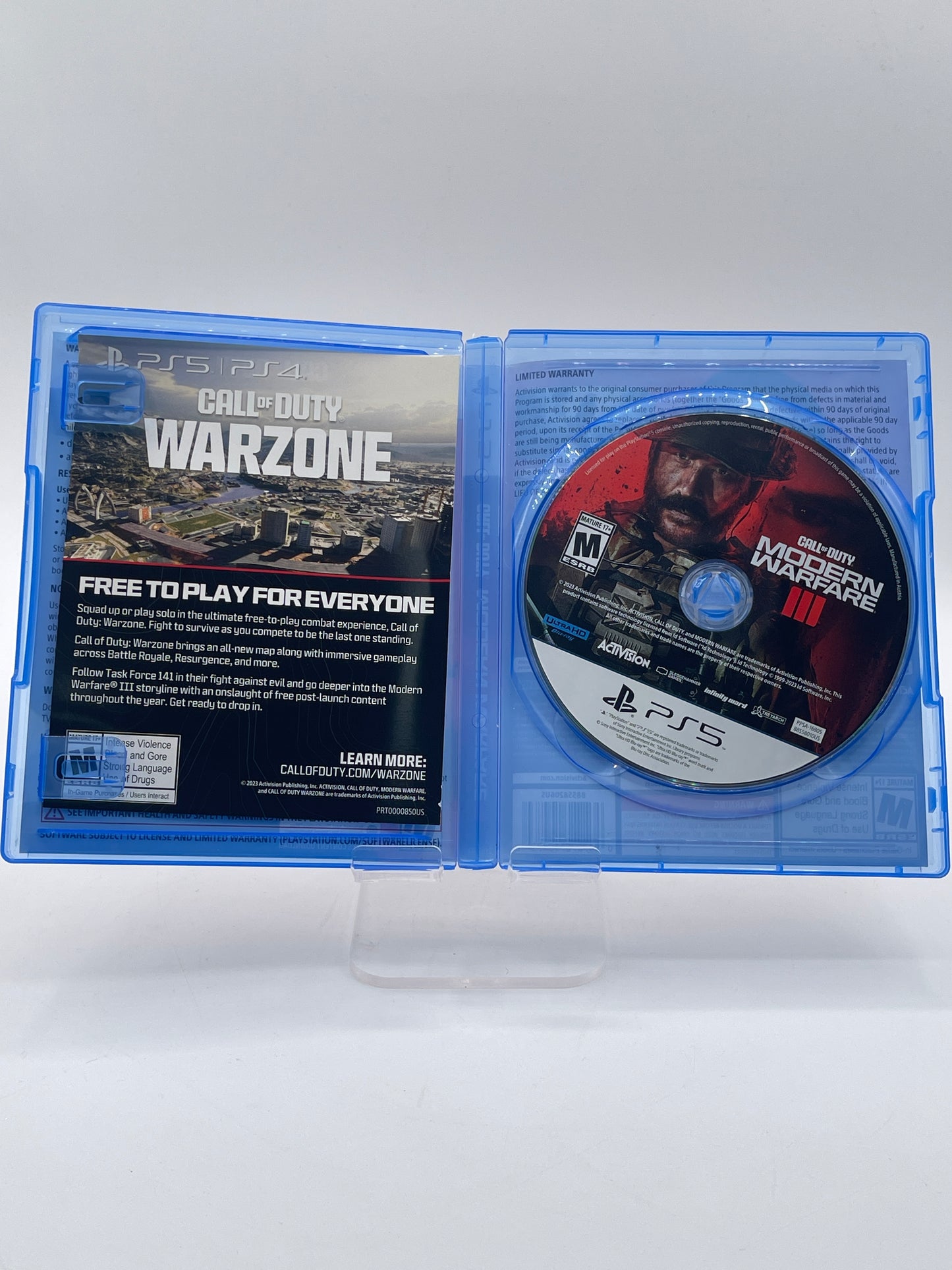 Call of Duty Modern Warfare III MW3 PlayStation 5, 2023 - Sony PS5 Video Game