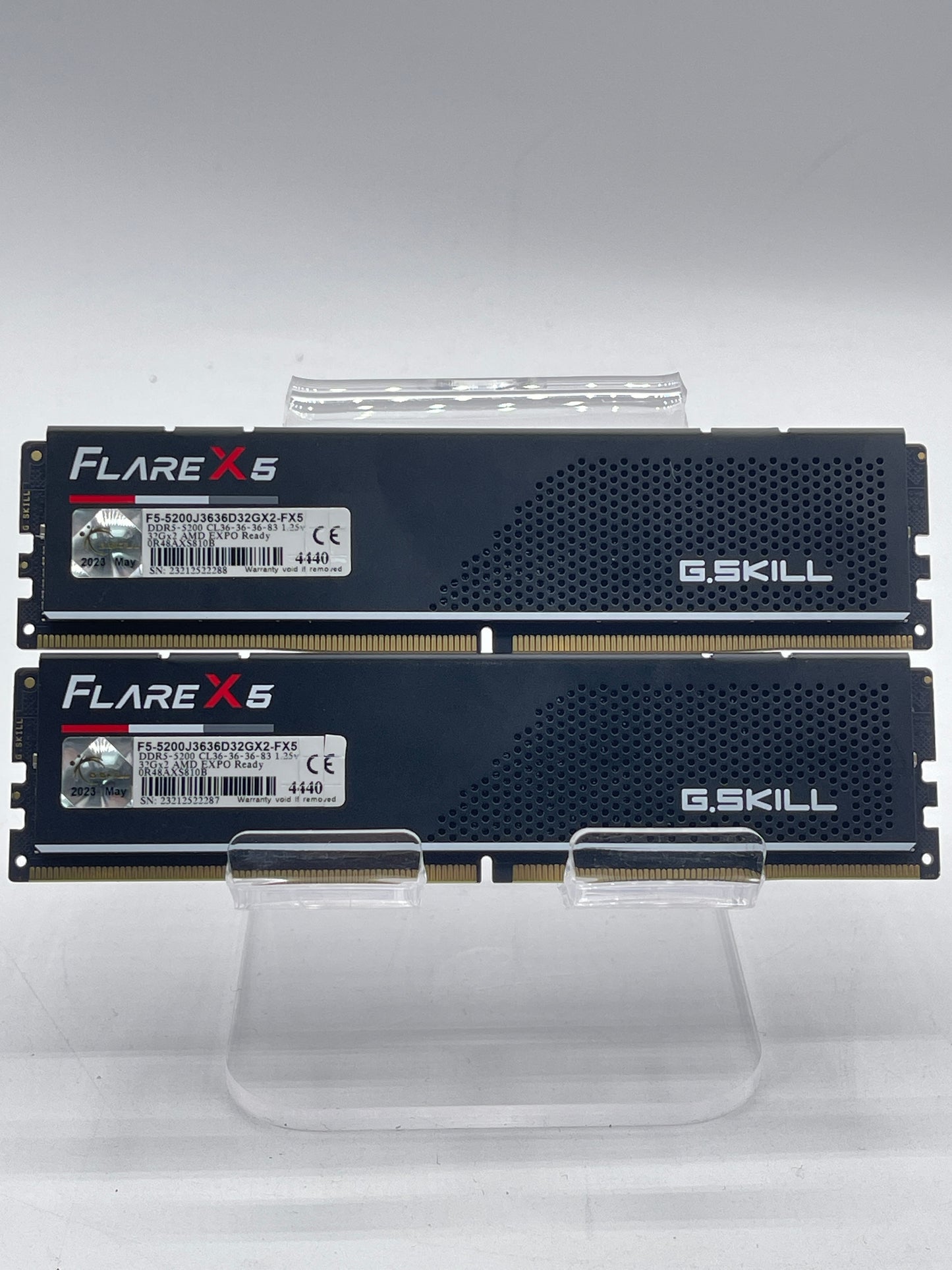 G.SKILL Flare X5 DDR5 64GB (2x32GB) 6000MT/s CL30 AMD EXPO Ready RAM – Black