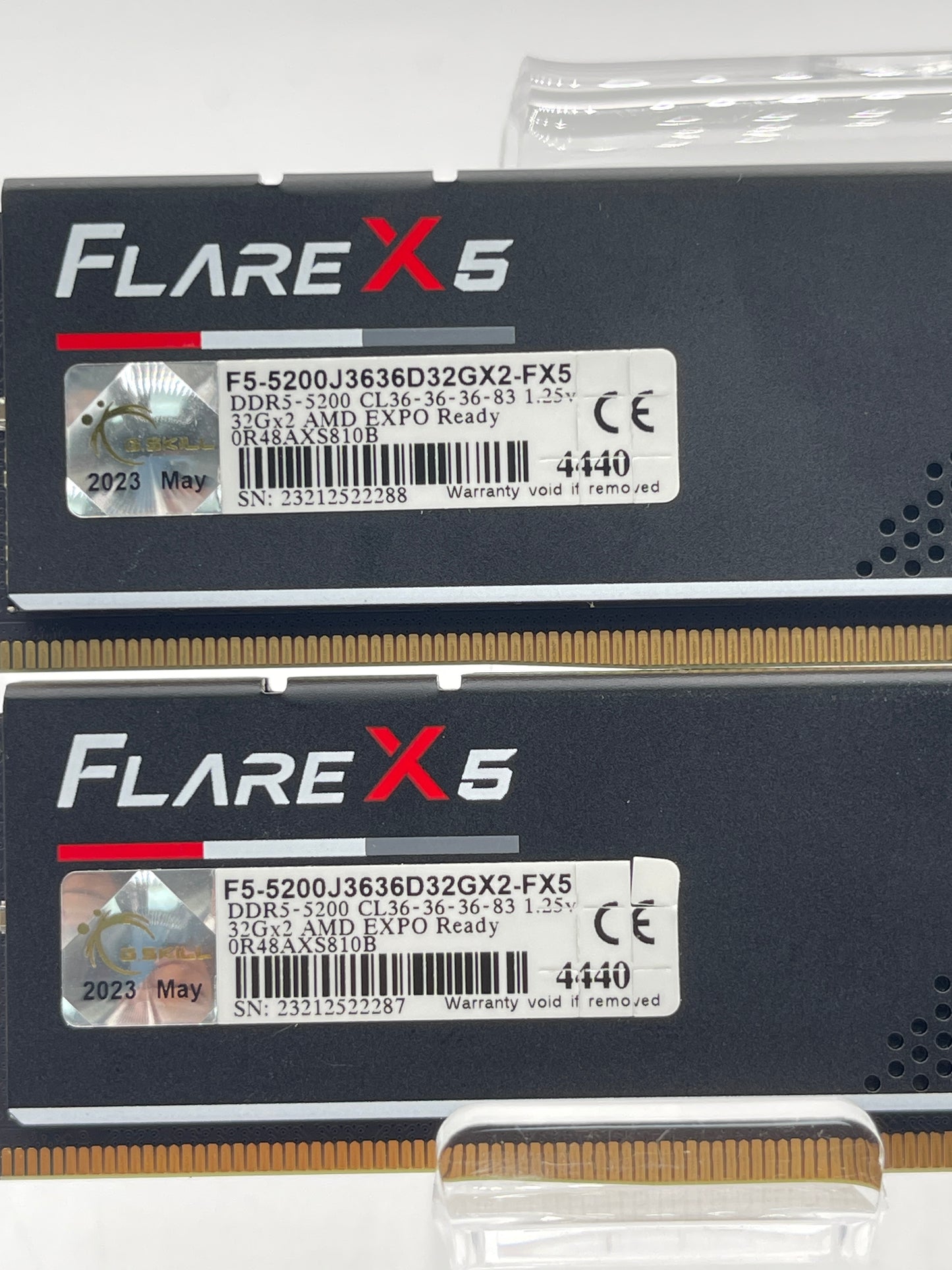 G.SKILL Flare X5 DDR5 64GB (2x32GB) 6000MT/s CL30 AMD EXPO Ready RAM – Black