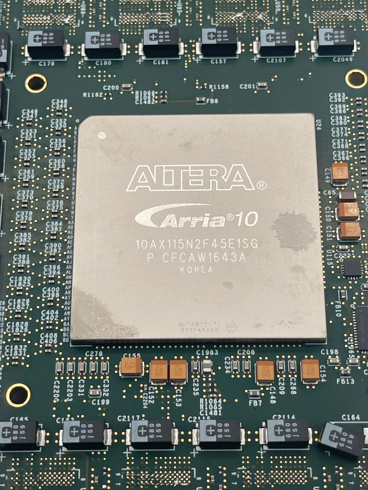 Emu Node Board FPGA Accelerator w/ Intel Altera Arria 10 FPGA (501002-01-SC REV B01)