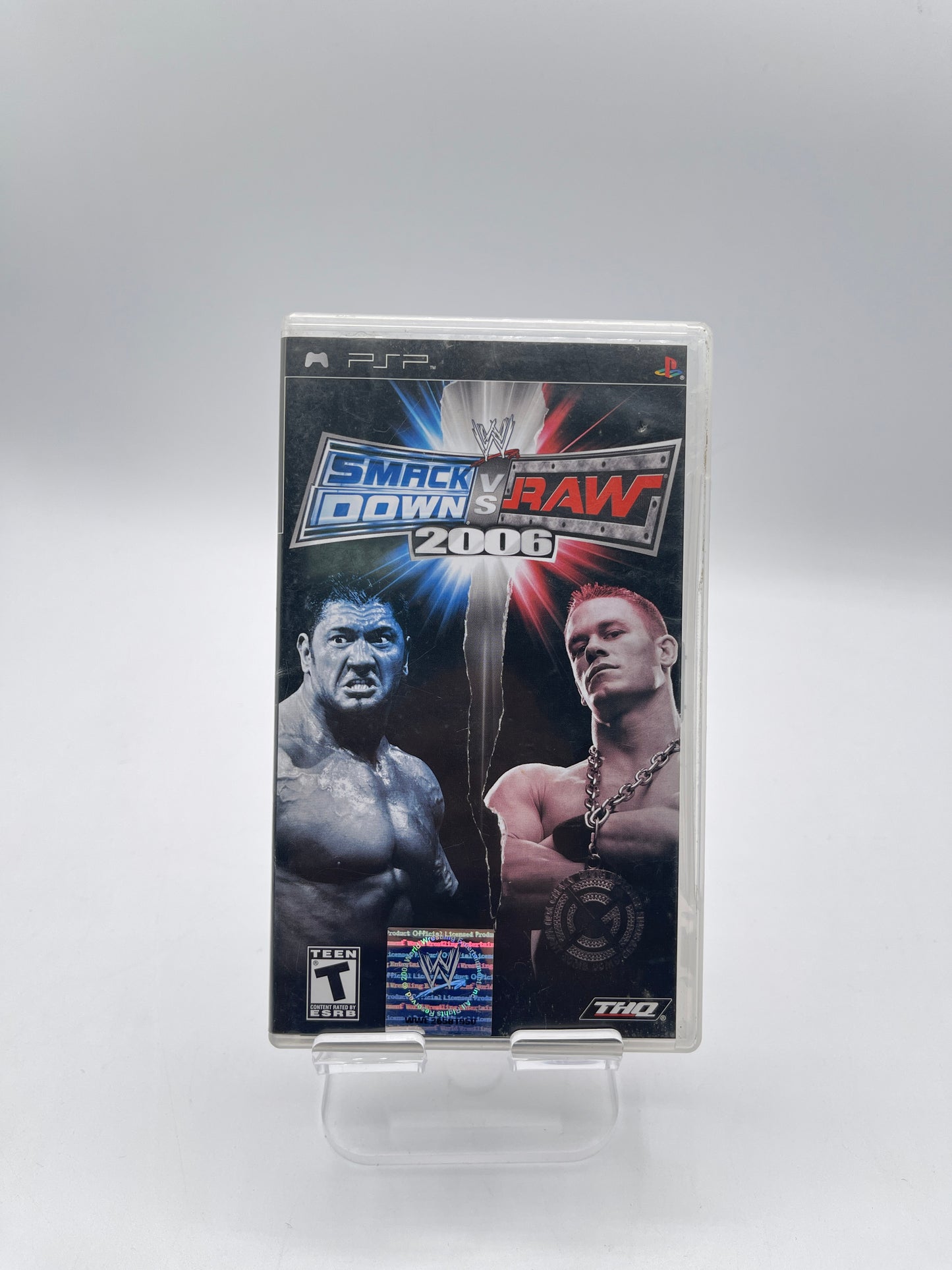 PSP WWE Smackdown vs. Raw 2006 Video Game - Used with Box