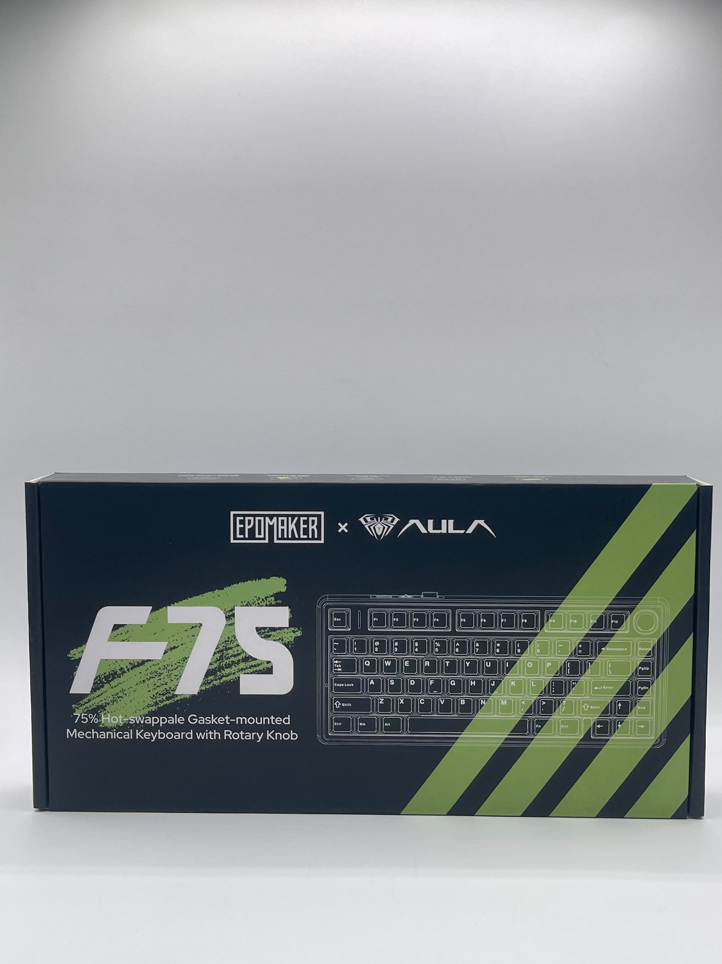 EPOMAKER x AULA F75 Compact Wireless Mechanical Illuminated Keyboard