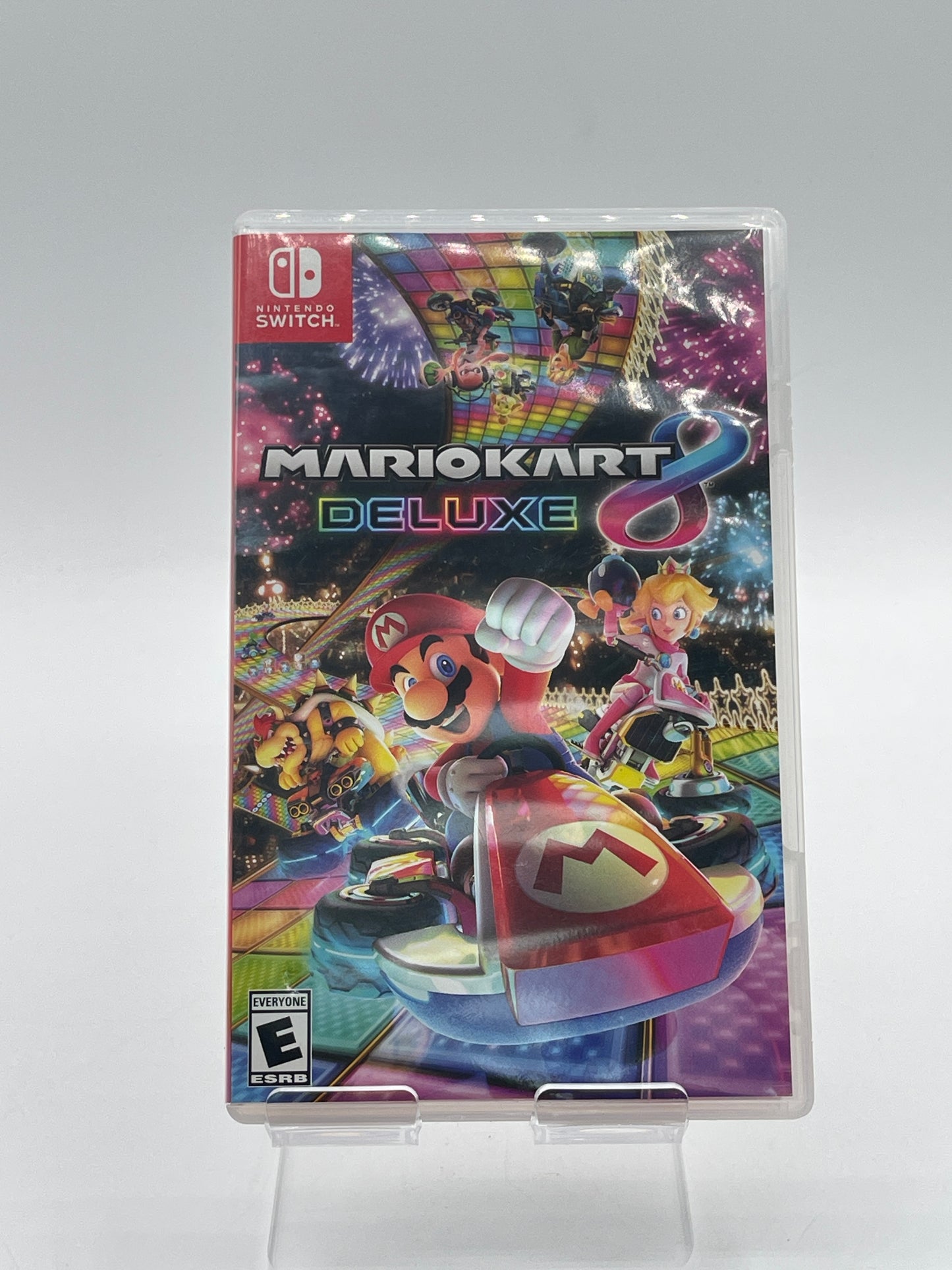 Mario Kart 8 Deluxe Nintendo Switch In Case Tested Working Free Shipping