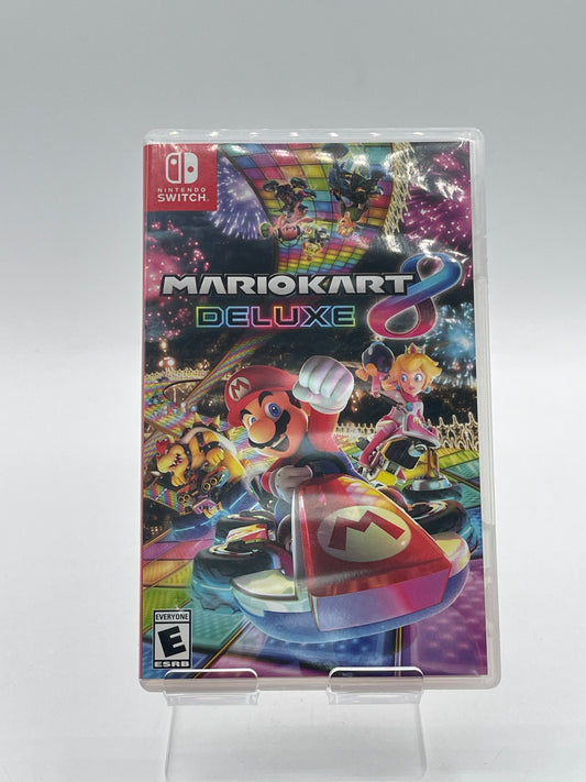 Mario Kart 8 Deluxe Nintendo Switch In Case Tested Working Free Shipping