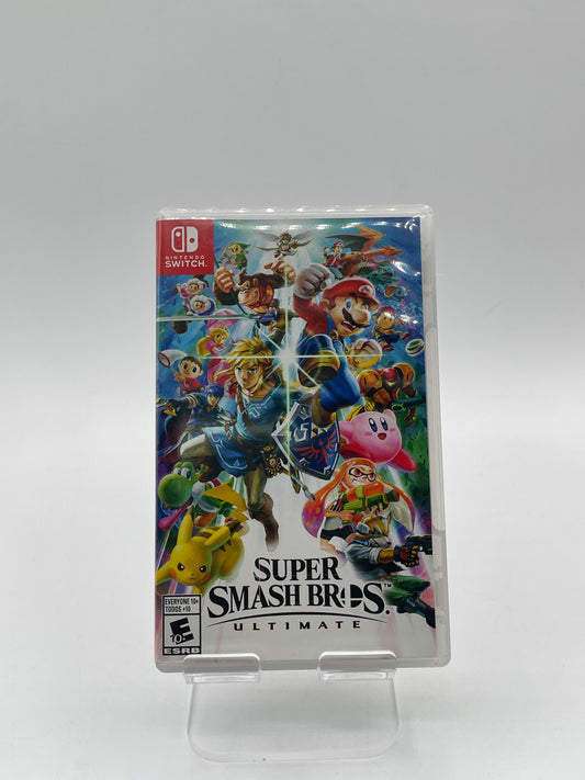 Nintendo Switch Super Smash Ultimate Complete Tested Working Free Shipping