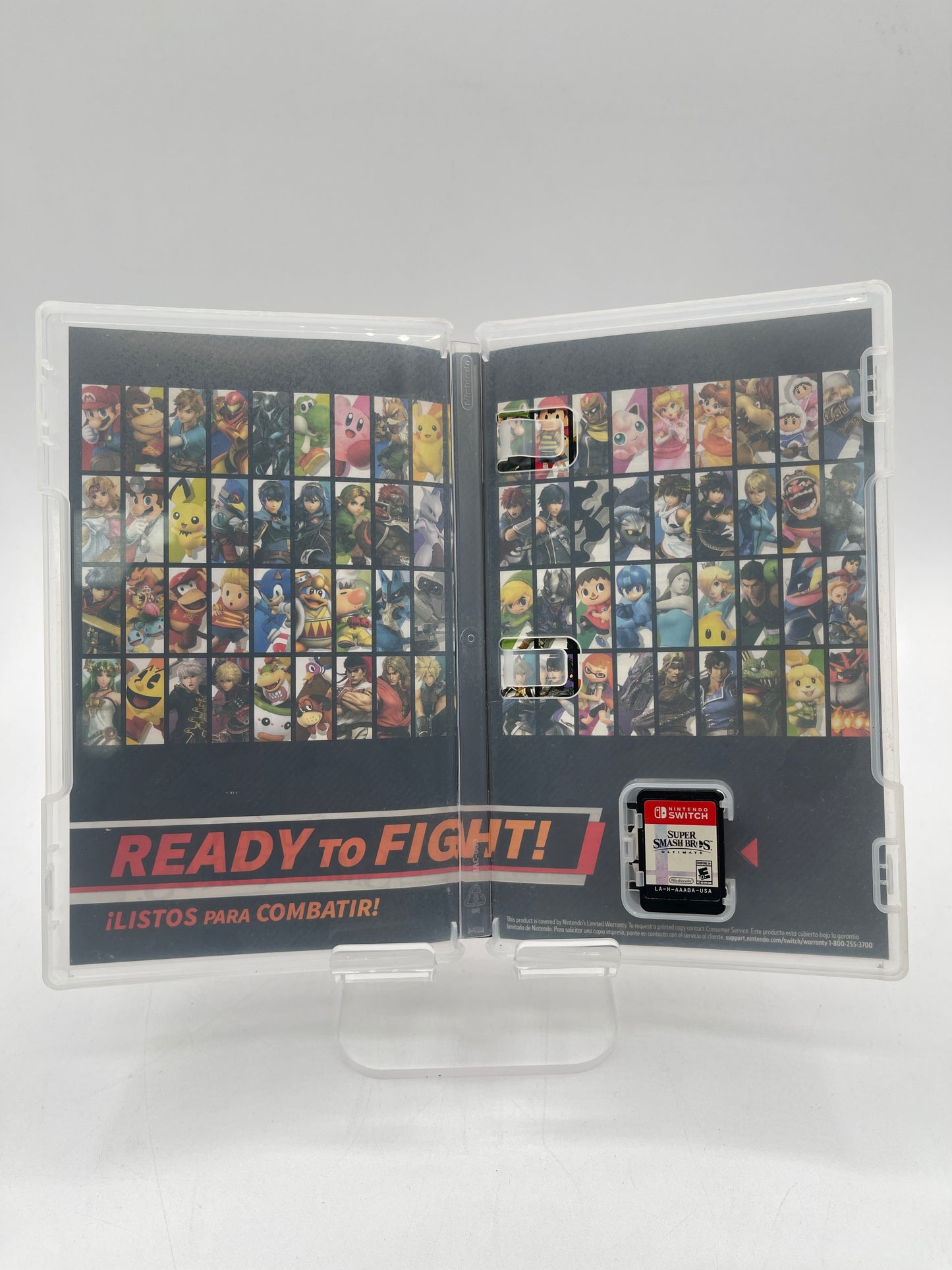 Nintendo Switch Super Smash Ultimate Complete Tested Working Free Shipping