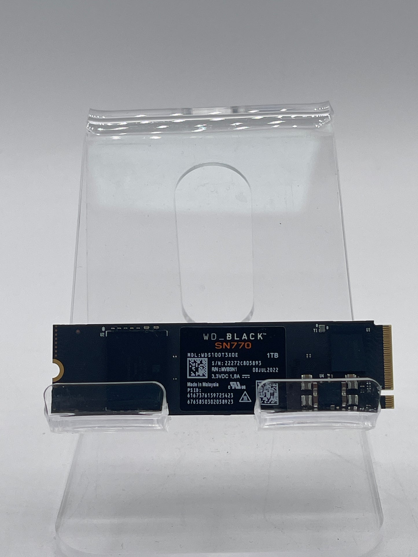 WD_BLACK 1TB SN770 NVMe High Performance SSD Gen4 PCIe - 1TB