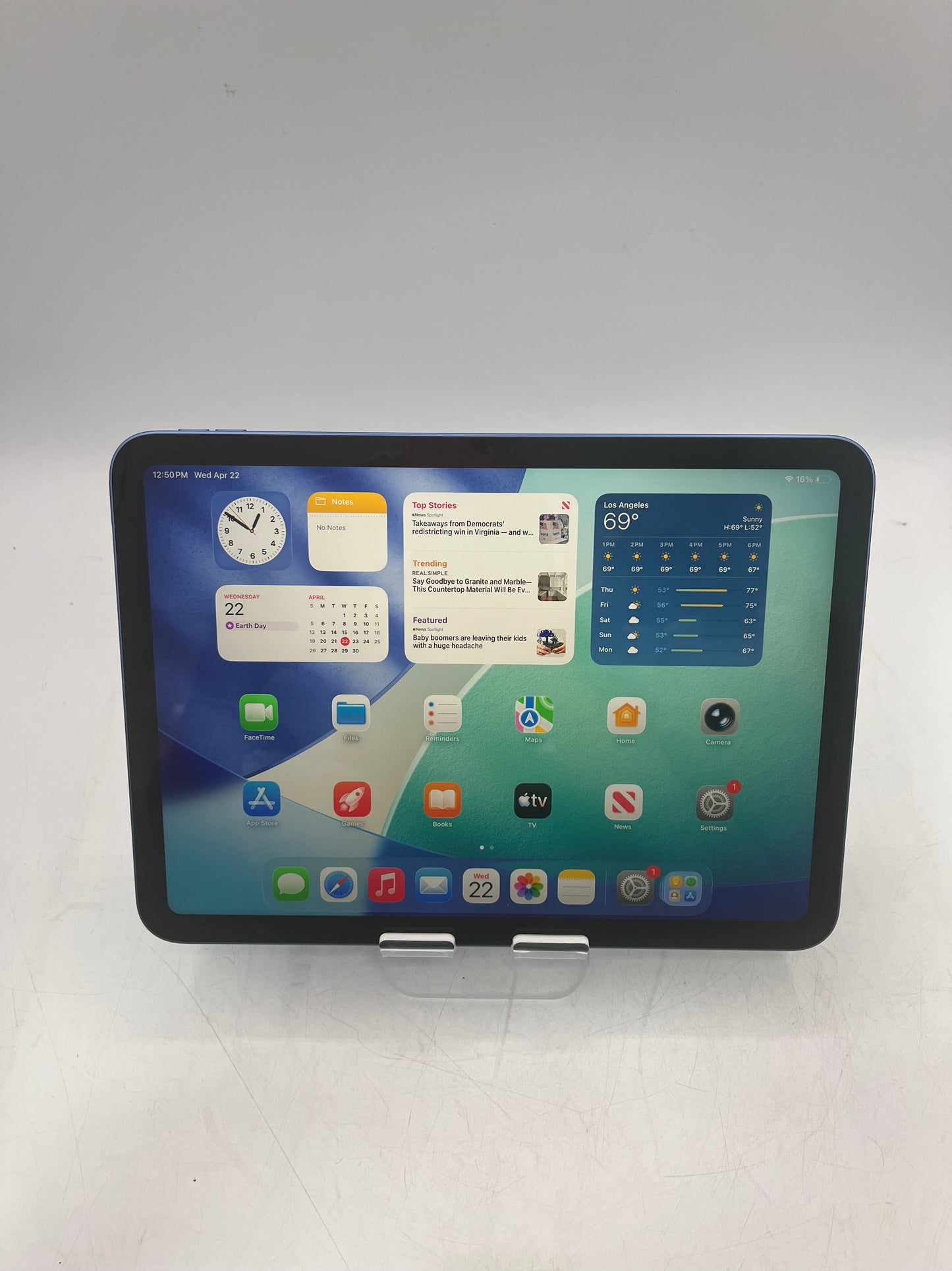 WiFi Only Apple iPad 11" (A16) 128GB 18.6 Blue A3354 MD7G4LL/A Free Shipping