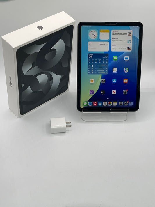 Wifi Only Apple iPad Air 5th Gen 64GB A2588 MM9V3LL/A Space Gray Excellent Condition